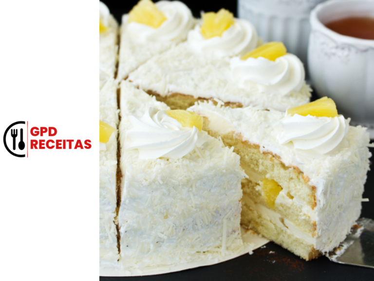 Bolo Gelado de Abacaxi