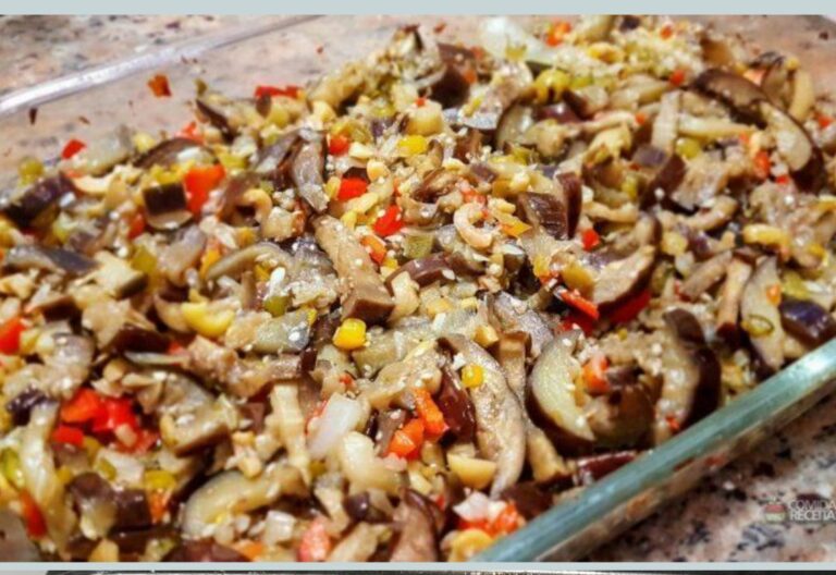 Caponata de Berinjela – Um Clássico Italiano Cheio de Sabor